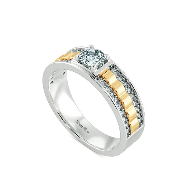 Diamond Wedding Band Set NCC3005 4